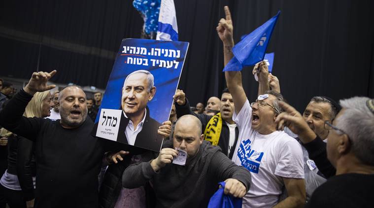 Israel elections, Israel exit polls. Israel election results, benjamin netanyahu, Benny Gantz