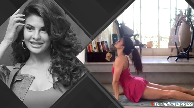 Jaqlin Fernandes Sex - Jacqueline Fernandez gives major fitness goals with these yoga poses; watch  | Lifestyle News,The Indian Express