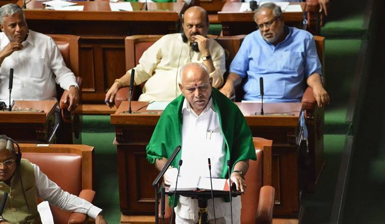 b s yediyurappa, karnataka budget, vidhana soudha