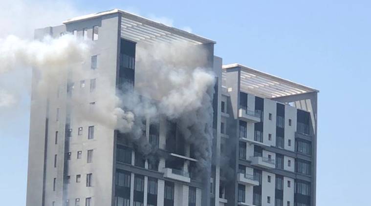 Fire breaks out at 17th floor of Kolkata building, 10 engines rushed to ...