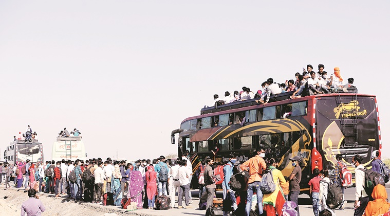 Arvind Kejriwal, Delhi CM, migrant workers, coronavirus outbreak, india lockdown, indian express news