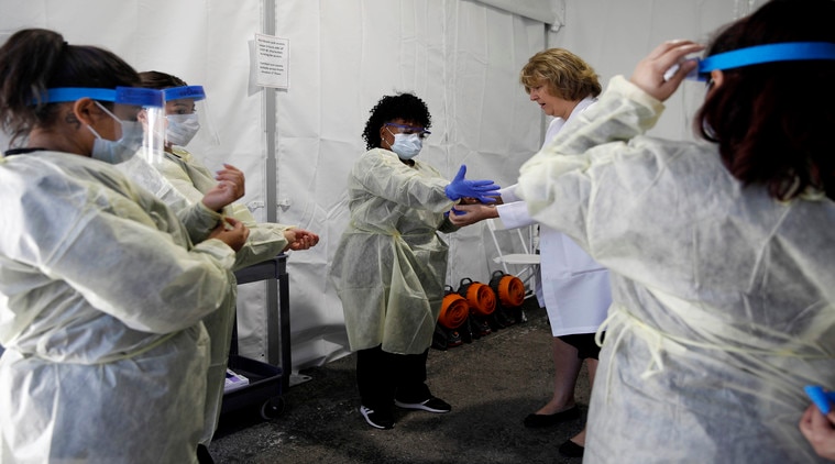 On NYC's front lines, health workers worry they will be next