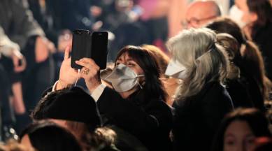 Paris Fashion week, designer masks, French designer Marine Serre, coronavirus, indian express, indian express news