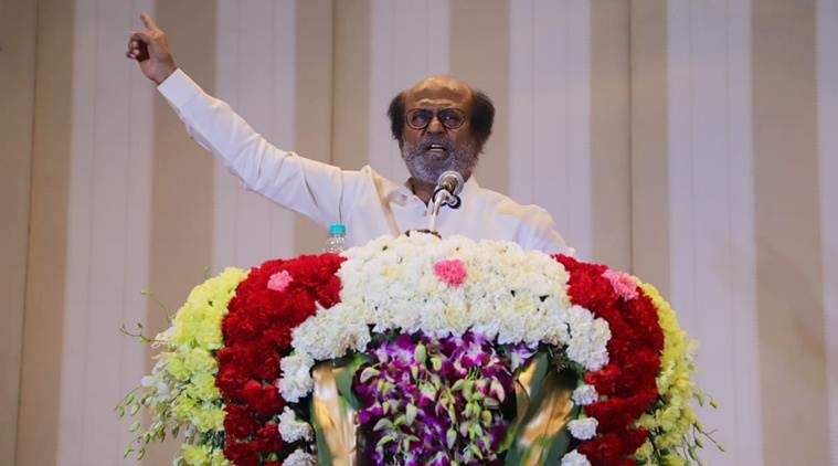 Rajinikanth, Rajini, Superstar Rajinikanth, Rajini Makkal Mandram, Rajinikanth Press Meet, Rajini Press Meet, Rajinikanth Chennai, Rajinikanth Politics, Rajinikanth CM, RMM, Chennai News, Indian Express News