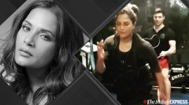 richa chadha, EMS, electrical muscle stimulation, what is EMS, fitness secrets, richa chadha ali fazal marriage, richa chadha pics, richa chadha news, fitnessmotivation, EazyGym, indianexpress.com, fitness goals, fitness routine, 