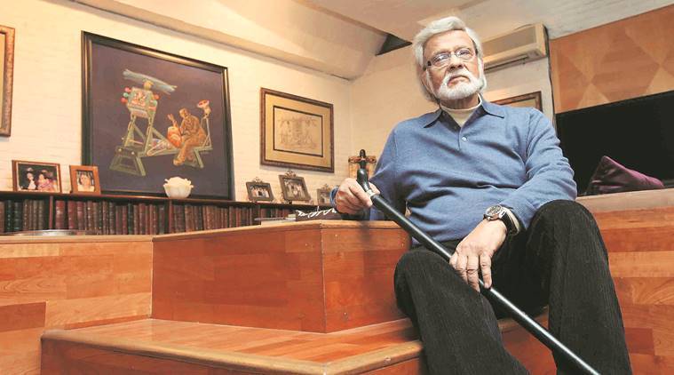 satish gujral, artist satish gujral, Satish Gujral padma Vibhushan awardee, artist satish gujral National Gallery of Modern Art,artist satish gujral indian express news