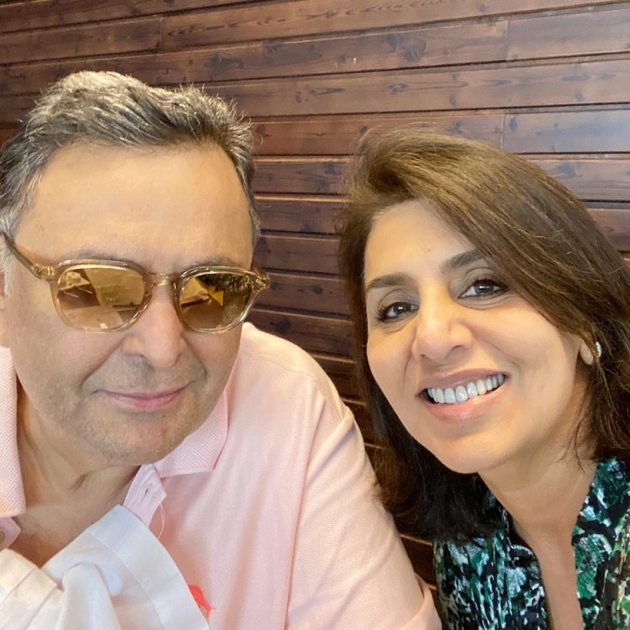 rishi kapoor with neetu kapoor