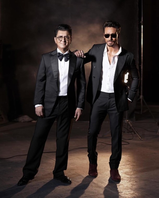 tiger shroff with sajid nadiadwala
