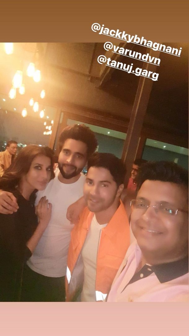 varun dhawan with sophie choudry