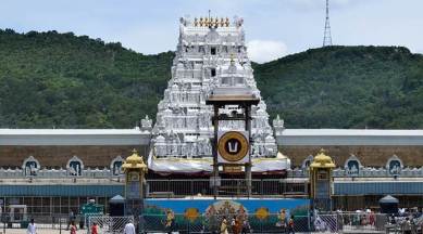 Lord Venkateswara temple, Tirumala temple coronavirus cases, Covid cases in tirupati temple, Andhra Pradesh temple coronaviorus, India news, Indian express