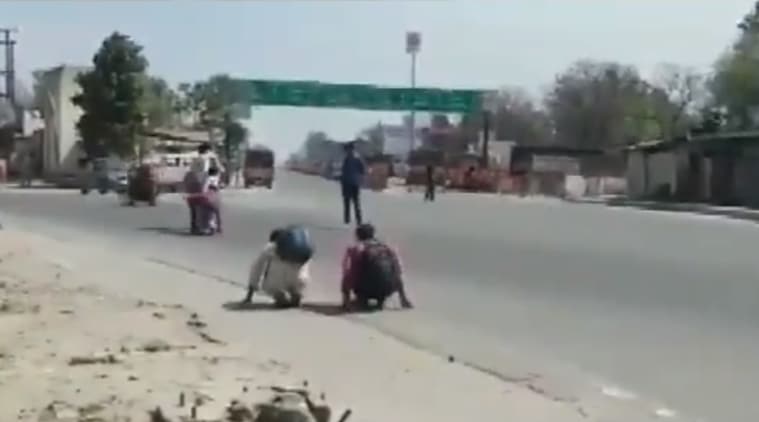 UP Police, UP Police Budaun, UP lockdown police brutality, coronavirus lockdown, indian express news