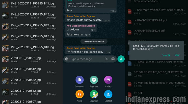 How to send full resolution photos, videos on WhatsApp