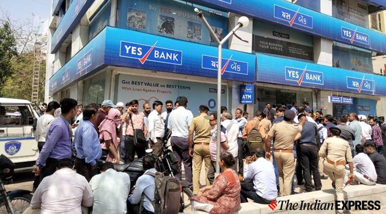 Yes Bank crisis: Long queues witnessed across banks and ATMs | India ...