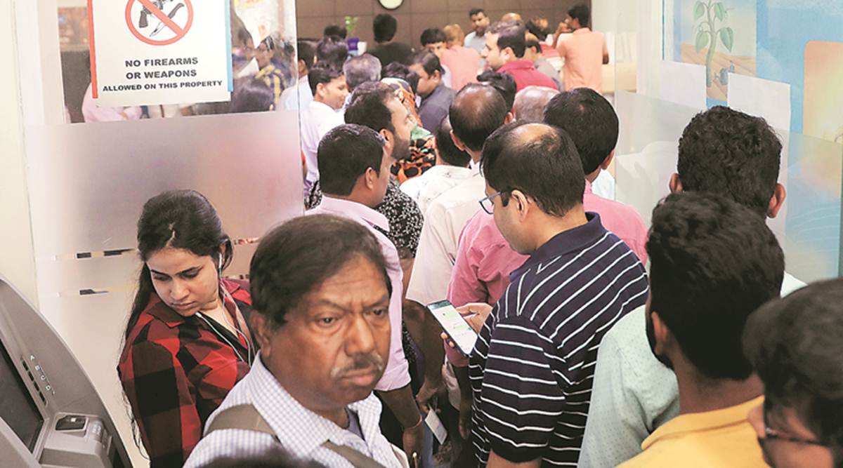 Yes Bank Withdrawal Cap, RBI, Reserve Bank of India, queues at YES bank ATMs, kolkata news, indina express news
