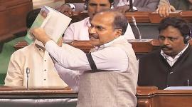 Parliament session, Parliament Budget session, Lok Sabha proceedings, Rajya Sabha proceedings, Congress MPs suspended, India news, Indian Express