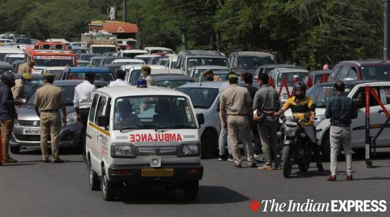 Bihar lockdown, ambulance, Bihar, Bihar family denied ambulance, family carries body during lockdown, indian express