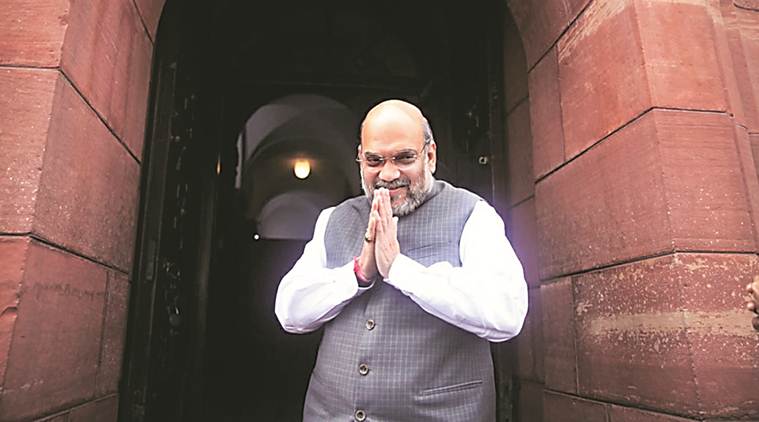 amit shah, amit shah on NPR, amit shah on caa, amit shah on nrc, amit shah in parliament on caa, indian express news