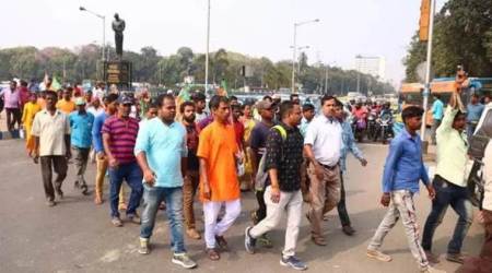 goli maro slogans in Kolkata, amit shah Kolkata rally, amit shah pro caa protests, indian express