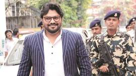 bengal sikh turban controversy, Babul Supriyo, Babul Supriyo slams TMC, West Bengal protests, Nabanna protest, Kolkata news, city news, Indian Express
