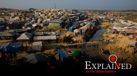 Rohingya Repatriations coronavirus covid-19, coronavirus camps, refugee camps, coronavirus deaths, coronavirus news, indian express