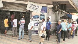 coronavirus, coronavirus outbreak, coronavirus lockdown, coronavirus india lockdown, coronavirus in kolkata, kolkata banks, indian express news