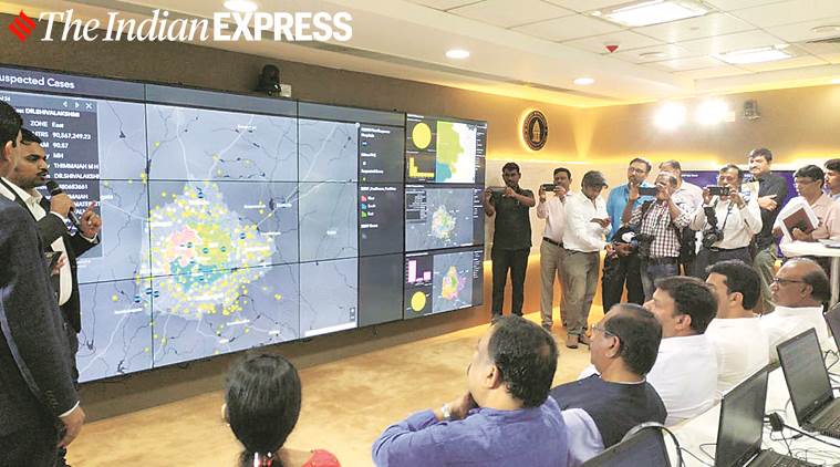 How Karnataka govt uses technology, data and survelliance to contain Covid-19 - The Indian Express