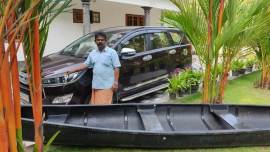 Monsoon months away, fearful Kerala prepares: Canoes at home