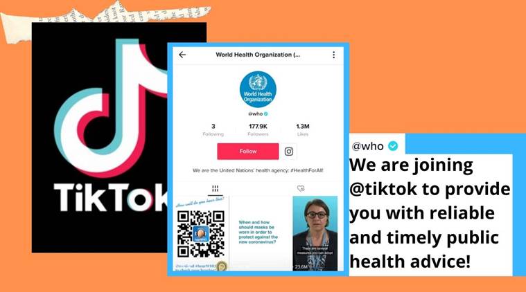 Who Debuts On Tiktok To Spread Awareness About Coronavirus Trending News The Indian Express