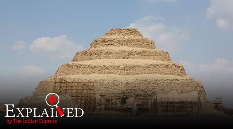Pyramid of Djoser, Pyramid of Djoser reopened for public, which is the oldest pyramid, pyramids of egypt, Imhotep, express explained, indian express