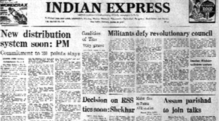 Nanaji Deshmukh, Jana Sangh, Jana Sangh RSS, Jana Sangh RSS members, Forty years ago, Indian Express