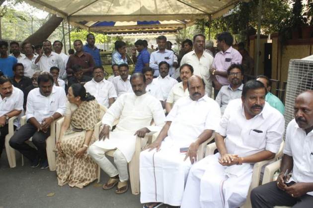 k anbazhagan, k anbazhagan dead, k anbazhagan dmk, dmk, dmk general secretary, indian express news