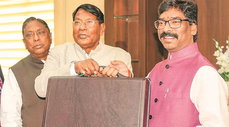 Jharkhand, Jharkhand budget, Hemant Soren state budget, Rameshwar Oraon Jharkhand budget, Indian express
