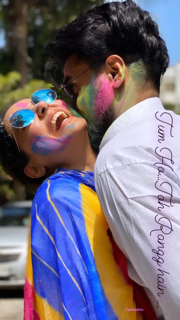 hina khan holi special