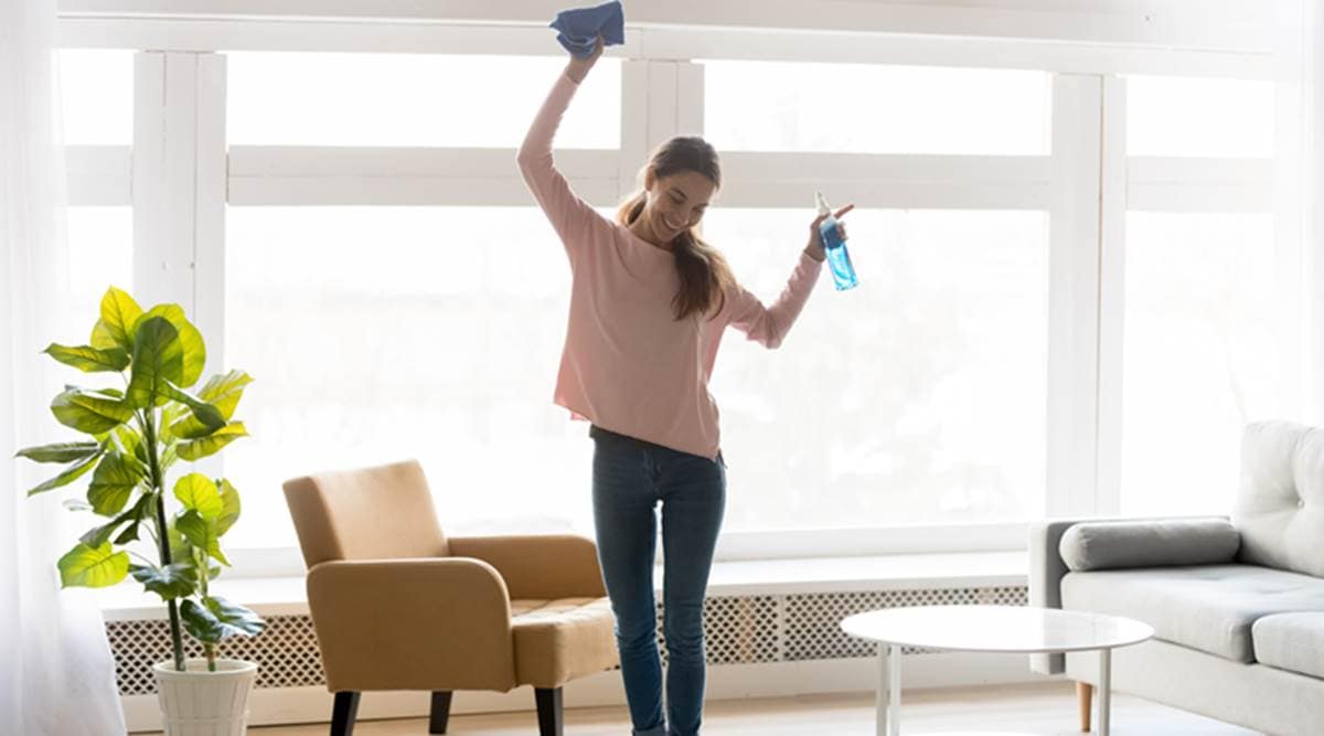 Want To Burn Calories Sitting At Home Try Doing These Household Chores Lifestyle News The Indian Express