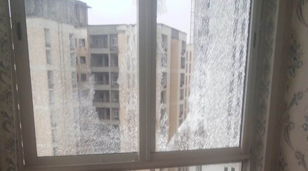 Jaypee Kosmos firing, firing outside Jaypee Kosmos, Jaypee Kosmos shooting, noida shooting, noida sector 134 shooting, noida news