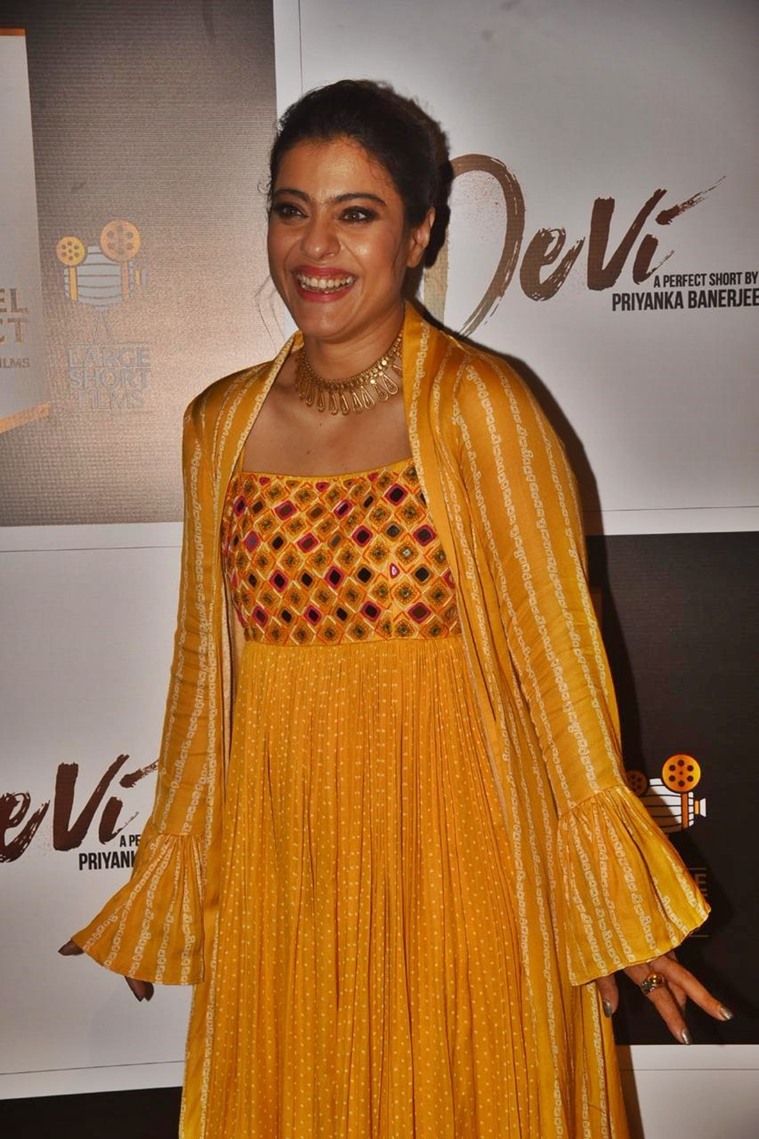 Kajol steps up her style game in an ethnic jumpsuit