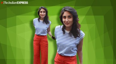 Kareena Kapoor Pante Sex - It's time to wear those red pants, like Kareena Kapoor Khan | Fashion News  - The Indian Express