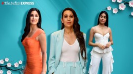 spring outfit ideas, spring 2020 trends, spring fashion, katrina kaif latest photos, karisma kapoor latest photos, indian express, lifestyle