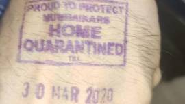 Coronavirus cases, Maharashtra govt, left hand stamping, home quarantine, mumbai news, indian epxress news