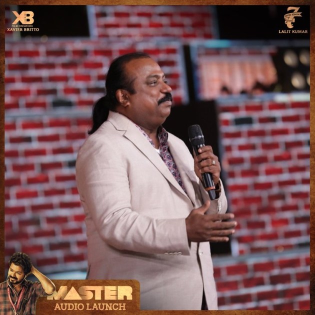 Xavier Britto at master audio launch