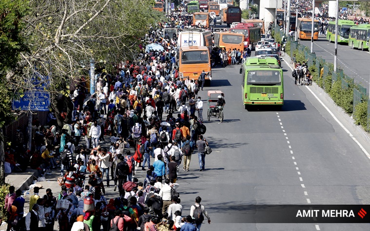 coronavirus, coronavirus lockdown, national lockdown, coronavirus national lockdown, migrant labourers, labourers leaving ciites, migrant labourers leaving cities, migrant labourers crisis, migrants crisis, India news, Indian Express