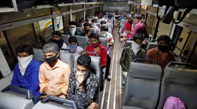 Migrant workers, construction worker, coronavirus outbreak, India lockdown, COVID-19 death, indian express news