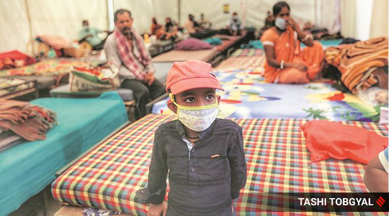 shelter homes, coronavirus shelter homes, shelter homes for migrants in pune, coronavirus relief measures, coronavirus india news