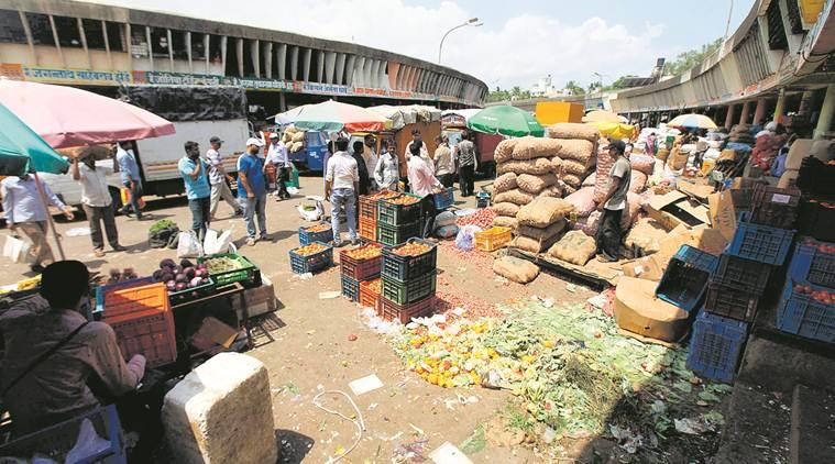 coronavirus, coronavirus india, pune coronavirus, pune lockdown, pune markets closed, Gultekdi market to remain shut, Gultekdi market sealed, Gultekdi wholesale market shut, pune city news