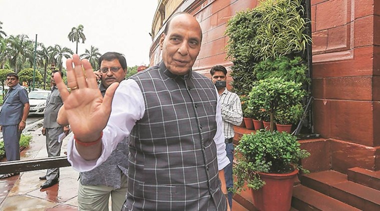 Defence Minister, Rajnath Singh, India China LAC border dispute, army chief, Indian express news