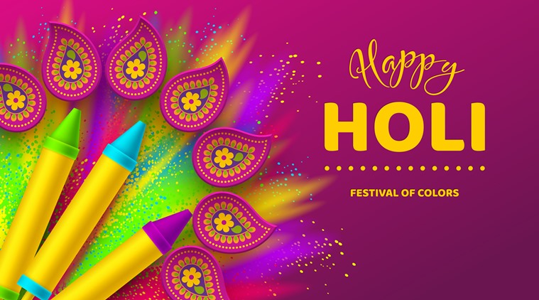 holi festival offer banners