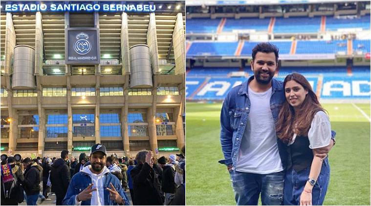 Rohit Sharma ticks one off bucket list with visit to Santiago Bernabeu