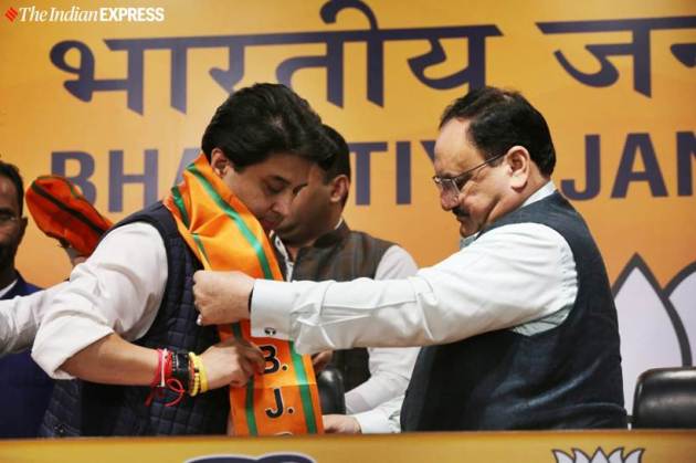 jyotiraditya scindia, jyotiraditya scindia joins bjp, jyotiraditya scindia resigns, Madhya pradesh, madhya pradesh crisis, madhya pradesh government, jyotiraditya scindia resigns from congress, jyotiraditya scindia bjp, kamal nath, congress, madhya pradesh bjp