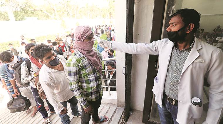 coronavirus cases, india lockdown, migrant workers india lockdown, haryana migrant workers, lockdown news, coronavirus news, indian express
