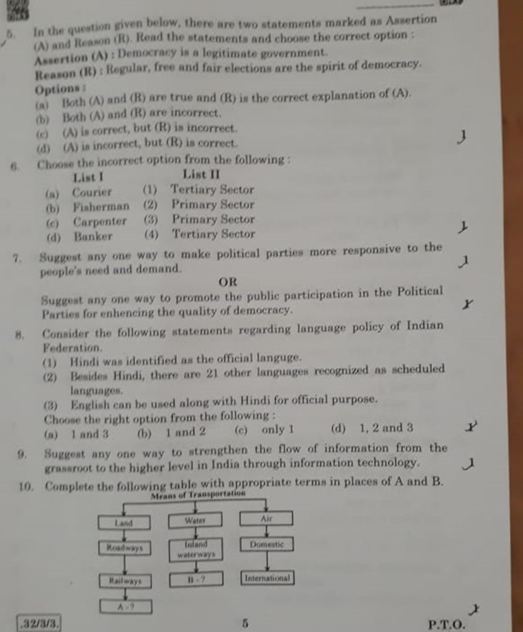 CBSE Class 10 Social Science: Easy exam, expect strict evaluation ...